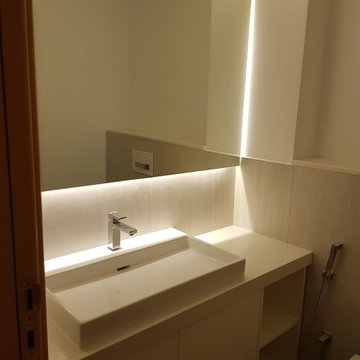 Master, two bathroom and powder room remodelling