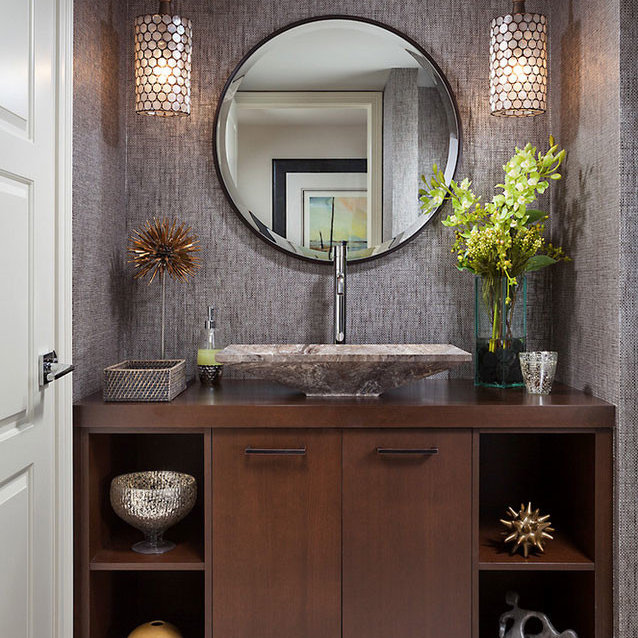 75 MidCentury Modern Powder Room Ideas You'll Love December, 2022 Houzz