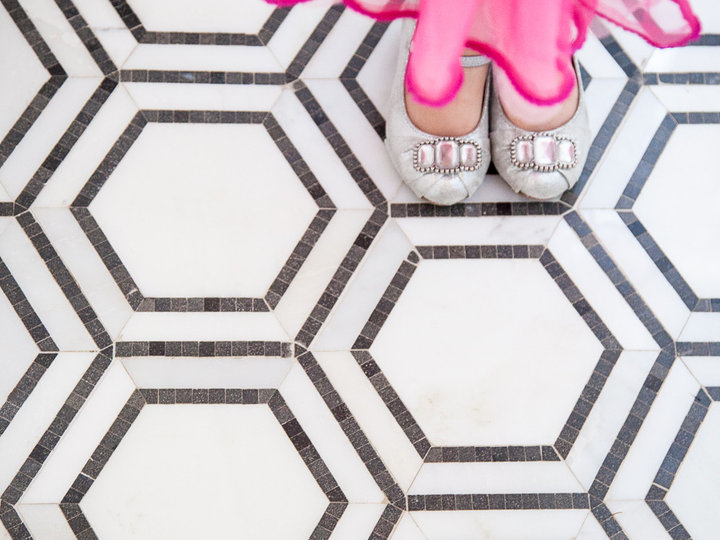 Transitional Powder Room