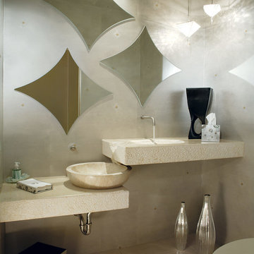 Modern/Contemporary Powder Room