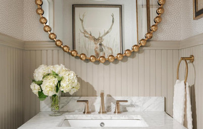 New This Week: 5 Pretty and Practical Powder Rooms