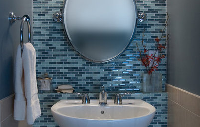Bejewel Your Home with Colorful Glass Tile