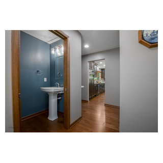 New Berlin Open Concept Kitchen - Transitional - Powder Room ...