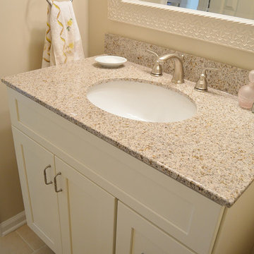Nice West Chester Townhome Kitchen and Powder room remodel for under 36K
