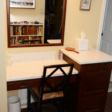 Olney, MD Kitchen, Hall Bath & Vanity Quartz Countertops