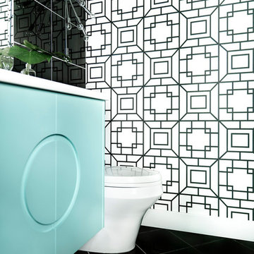 Palm Springs Glam (Bathroom Renovations)