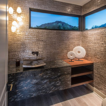 Contemporary Powder Room