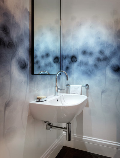Contemporary Cloakroom by Sutro Architects
