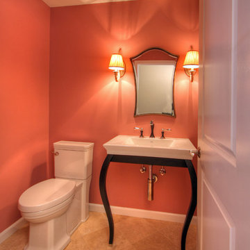 Pink Powder Room