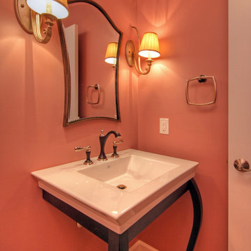 Pink Powder Room