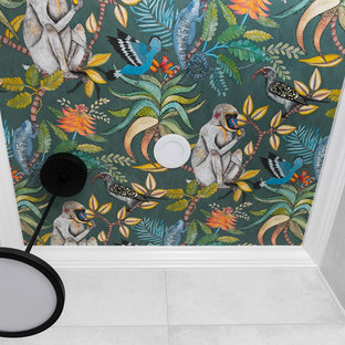Ispirazione per un bagno di servizio bohémian