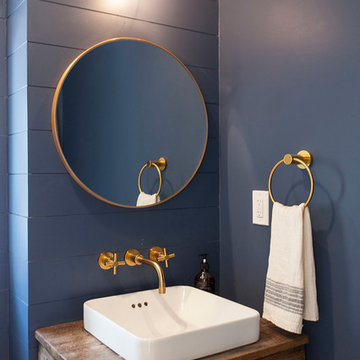 Powder Room in Farmhouse located in Arlington, VA