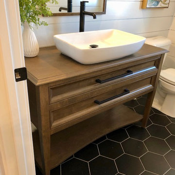 Powder Room in the Amberwood Model