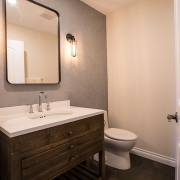 Powder Room Renovation - Finished Product