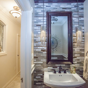 Powder Room with a touch of style