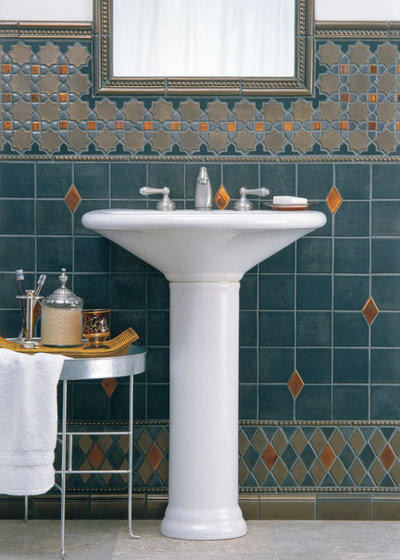 Traditional Powder Room by Filmore Clark