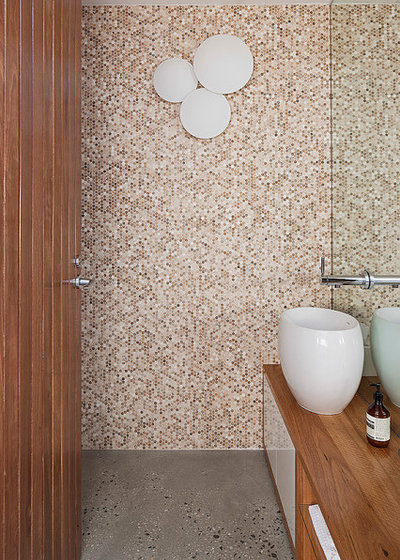 Contemporary Powder Room by bg architecture
