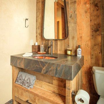 Rustic Powder Room