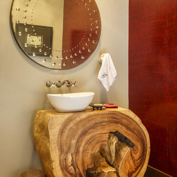 Rustic Powder Room