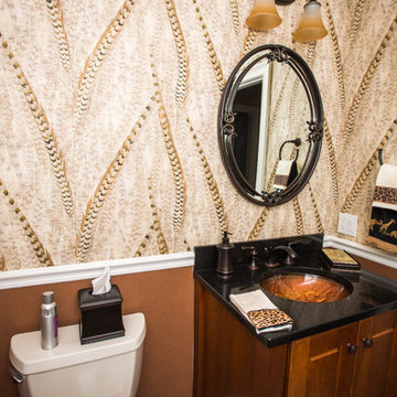 Safari Pattern Bathroom