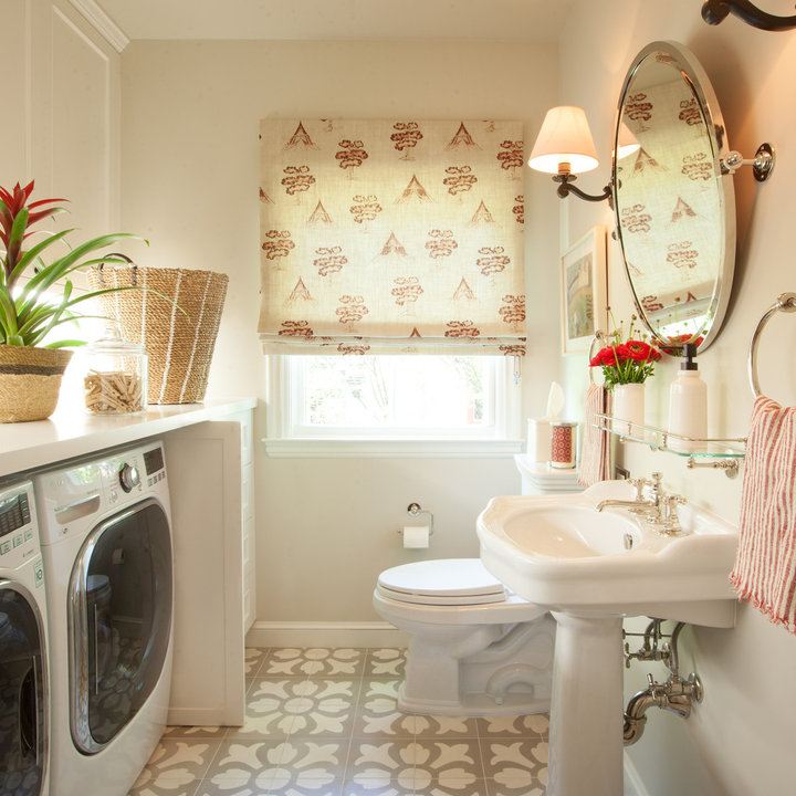 Powder Room Laundry Combo Photos & Ideas Houzz