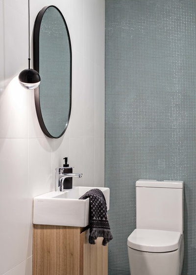 Contemporary Cloakroom by Kitty Lee Architecture