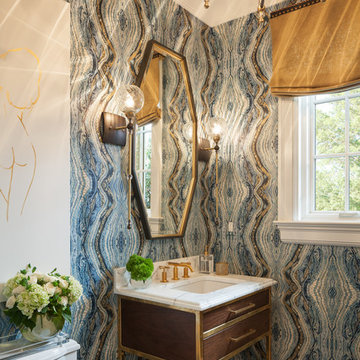 Showhouse Saddle River Powder Room