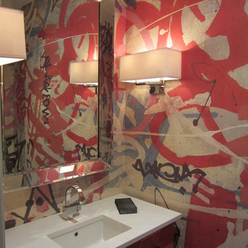 Simmons powder room