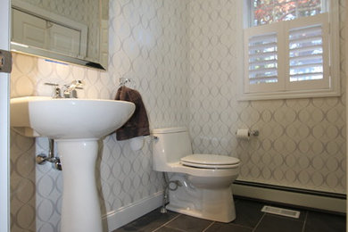 Simply Up-Dated Powder Room
