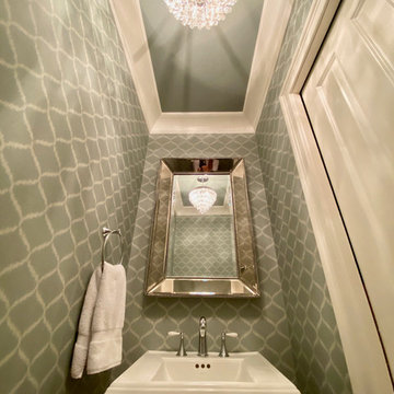 Small powder room