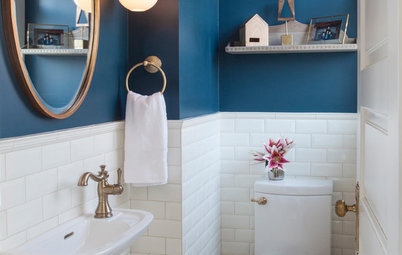 12 Stylish Powder Rooms People Couldn’t Get Enough of in 2018