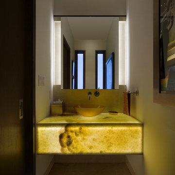 Stunning Powder Room Lighting