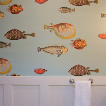 The Life Aquatic Powder Room