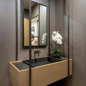 Tonal Harmony Powder Bathroom