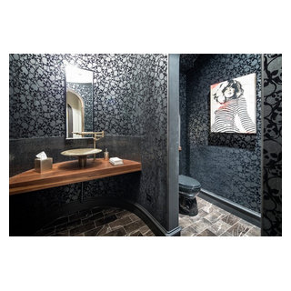 Industrial Powder Room - Industrial - Powder Room - Austin | Houzz