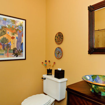 Touch of Color Powder Room