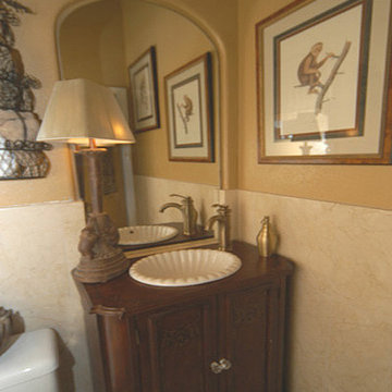 Touch of the wild Powder Room