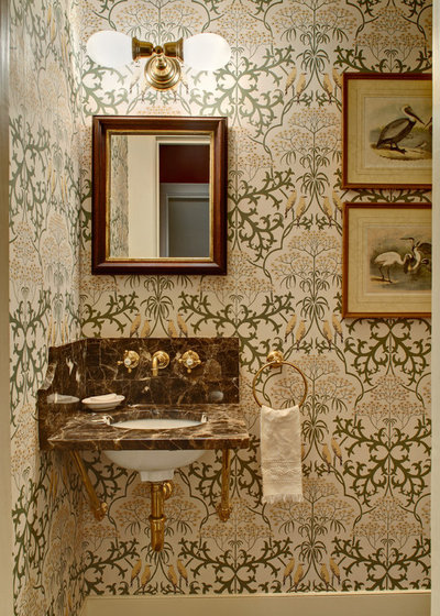 Traditional Cloakroom by Tracey Stephens Interior Design Inc
