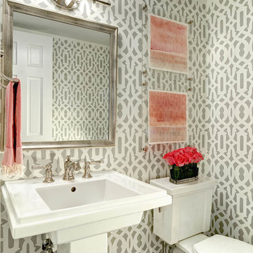 traci zeller designs: powder room