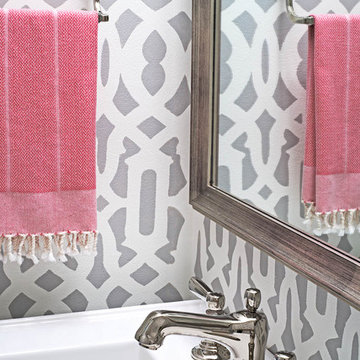 traci zeller designs: powder room