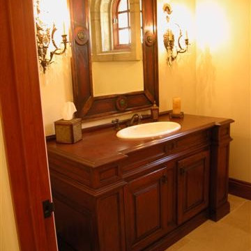 Traditional bathroom sink