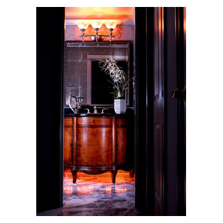 Traditional Luxe Powder Bath - Traditional - Powder Room - Seattle - by