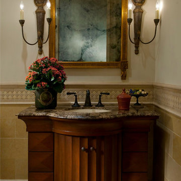 Traditional Powder Room