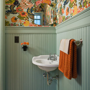 Corner Powder Room Sink - Photos & Ideas | Houzz