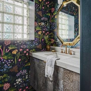 Transitional Powder Room