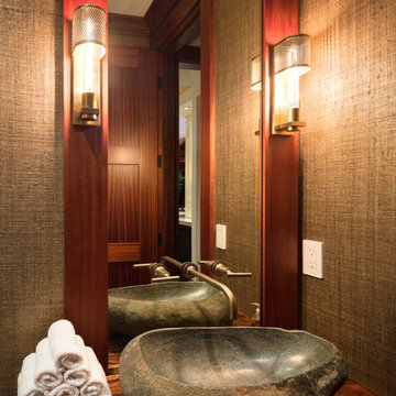 Tropical Modern Powder Bath