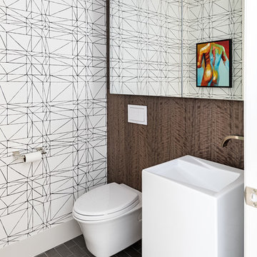 Contemporary Powder Room