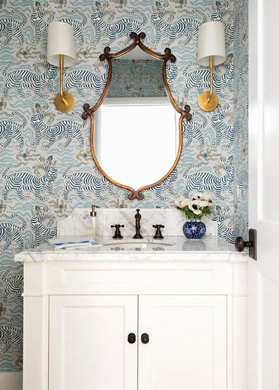 Transitional Cloakroom by Paige Pierce Design