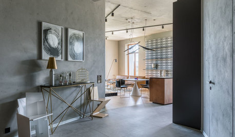 St. Petersburg Houzz Tour: Industrial Style Apartment Gets Cosy