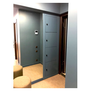 Технический шкаф в нише в прихожей - Contemporary - Entry - Moscow - by ...